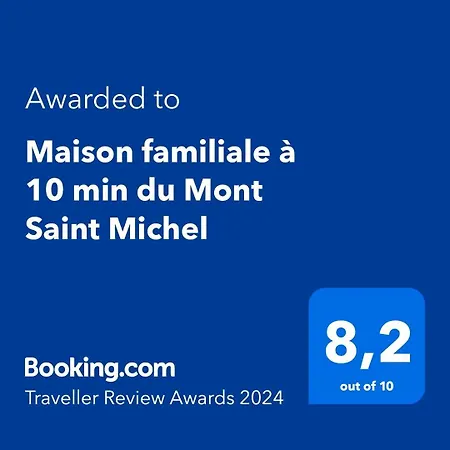 Feriehus Maison Familiale A 10 Min Du Mont Saint Michel Pontorson