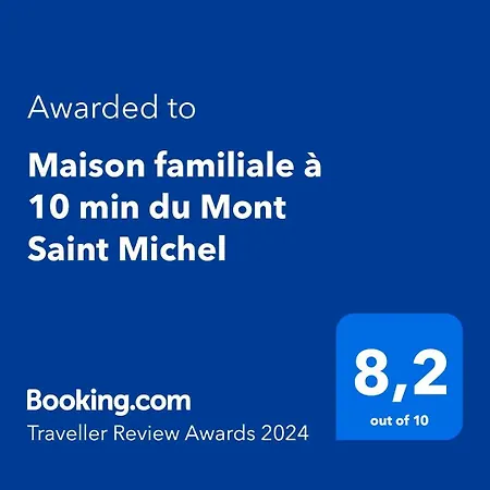 Holiday home Maison Familiale A 10 Min Du Mont Saint Michel Pontorson