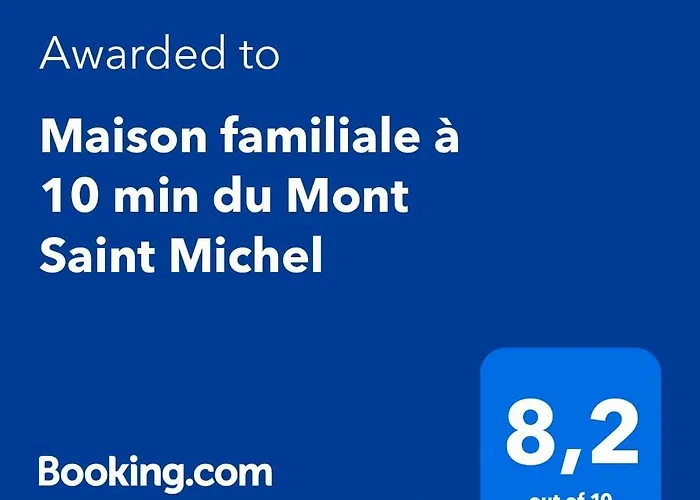 Сasa de vacaciones Maison Familiale A 10 Min Du Mont Saint Michel Pontorson